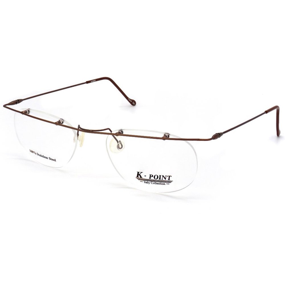 Oval vintage eyeglasses by K-Point, Italy